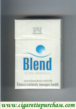 Blend Ultra Menthol cigarettes Sweden
